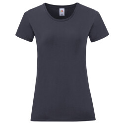 Fruit of the Loom Dames iconic combed cotton t-shirt