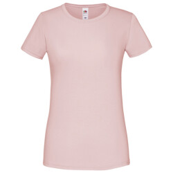 Fruit of the Loom Dames iconic combed cotton t-shirt
