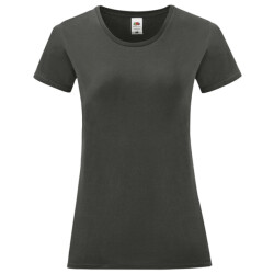Fruit of the Loom Dames iconic combed cotton t-shirt