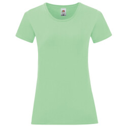 Fruit of the Loom Dames iconic combed cotton t-shirt