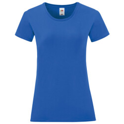 Fruit of the Loom Dames iconic combed cotton t-shirt