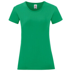Fruit of the Loom Dames iconic combed cotton t-shirt