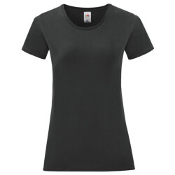 Fruit of the Loom Dames iconic combed cotton t-shirt