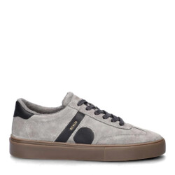Blackstone Quartz auden gun metal lage sneakers heren