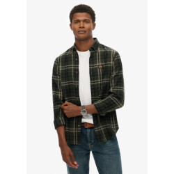 Superdry Kartoenen houthakkers overhemd ls dessin
