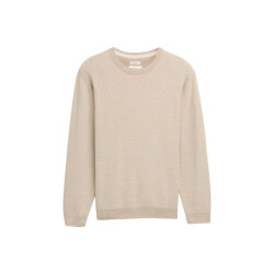 Tom Tailor Trui crew neck beige