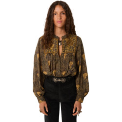 Maison Hotel Triana blouse avocado
