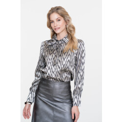 Geisha 53593-32 blouse animal silver
