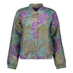 Geisha 55713-20 jacket flowers lurex