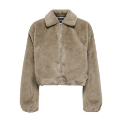 Only onldana life faux fur jacket cc otw 15348987 silver mink
