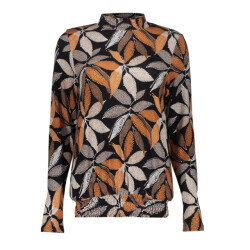Geisha Top 52615-60 black/cognac