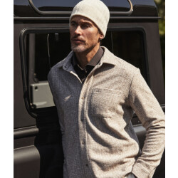 Blue Industry Capow25-m13 shirtjacket sand