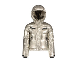 SuperRebel spicy metallic hooded jacket ski jack meisjes -