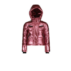 SuperRebel spicy metallic hooded jacket ski jack meisjes -