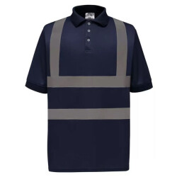 Yoko Heren band & brace hi-vis poloshirt