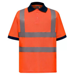 Yoko Heren band & brace hi-vis poloshirt