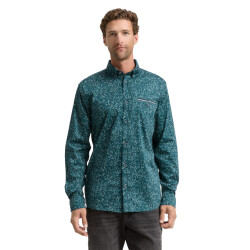 Tom Tailor Colorful printed stretch shirt