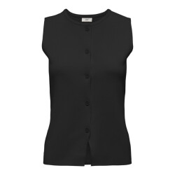 Jacqueline de Yong Jdyprime life sl on fitted vest knt -