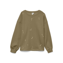Vero Moda Vmfatilda ls sweatshirt jrs btq olijf