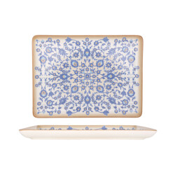 Rinart Serveerschaal tiara porselein 24x17 cm set van 2