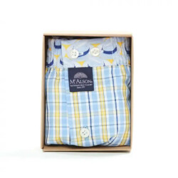 Mc Alson Checkered yellow & blue