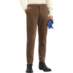 No Excess Pants chino stretch corduroy taupe