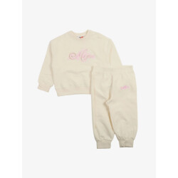 Msgm Meisjes joggingpak creme