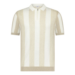 Blue Industry Polo met korte mouwen
