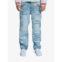 Amicci Heren spijkerbroek manuel light blue