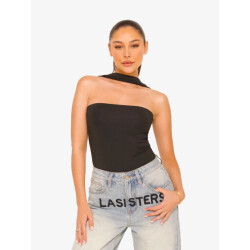 LA Sisters Dames body choker zwart