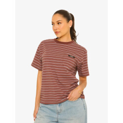 LA Sisters Dames t-shirt oversized striped