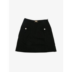 Guess Dames rok chrissy belted mini zwart