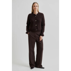 Second Female pant fique classic trouser 6021 chocolate plu