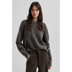 Second Female pullover banja knit raglan o-neck 6103 delicioso