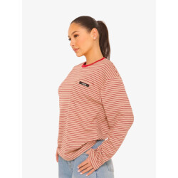 LA Sisters Dames longsleeve oversized striped