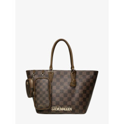 Steve Madden Dames tas shopper bjude-7 olive goud
