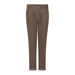 Red Button Broek srb4681 relax cord warm taupe