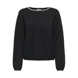 Jacqueline de Yong alva life l/s embellish pullover 15351917 -