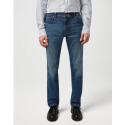 Wrangler Greensboro heren regular straight-fit jeans marine tint