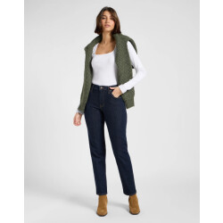 Lee Carol dames straight-fit jeans deepest space