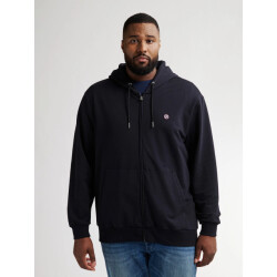 Petrol Industries Heren hoodie vest m-3050-swh3370 9111 deep black