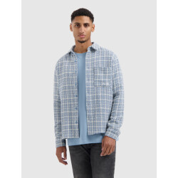Pure Path Regular fit structure overshirts