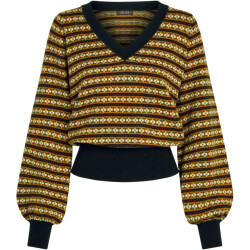King Louie V-neck bellsleeve walter