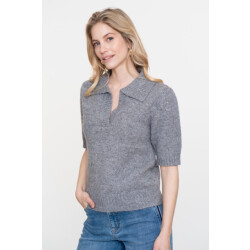 Geisha 54540-14 pullover v-neck lurex & secq