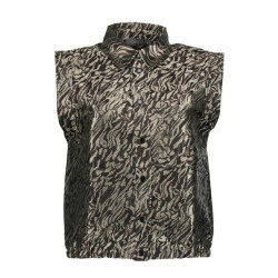 Geisha 55715-20 gilet animal print