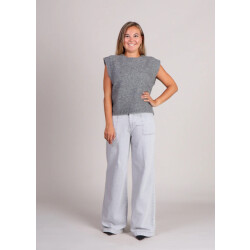 Homage to Denim Homage mid waist palazzo jeans h big pockets