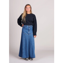 Moss Copenhagen Mschlaurentine rue denim rok