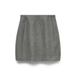 Vero Moda vmfortuneallison hw short skirt ga 10253954 medium grey
