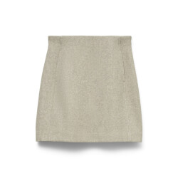 Vero Moda vmfortuneallison hw short skirt ga 10253954 silver mink
