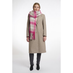 Rino & Pelle checked scarf hipke.7002512 deep